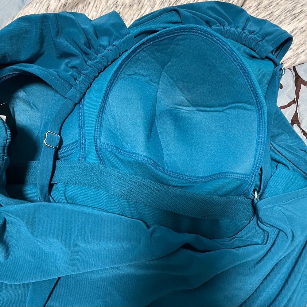 NWT Aqua Green swim romper size 18. - Picture 4 of 7